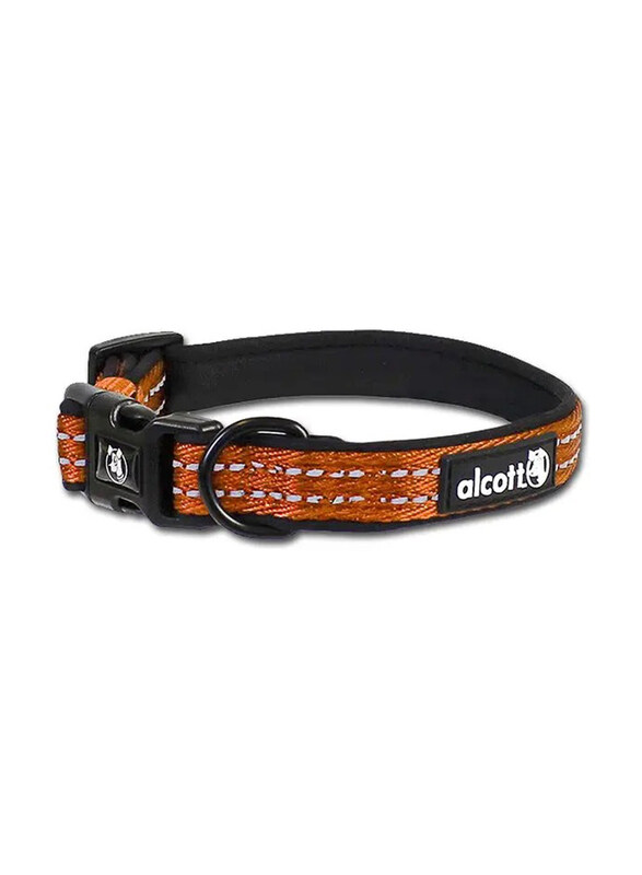 

Alcott Adventure Dog Collar, Medium, Orange