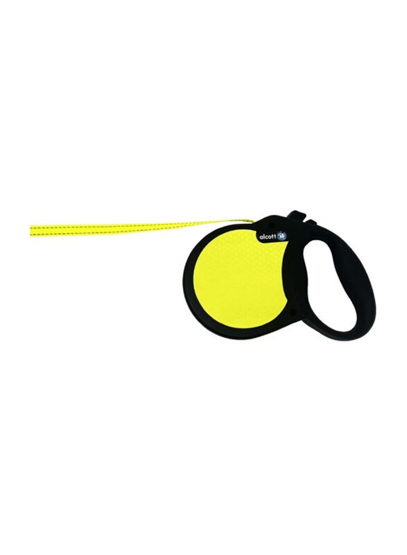 

Alcott 4.8m Retractable Leash for Dogs Up to 20.4 Kg, Small, Neon Yellow