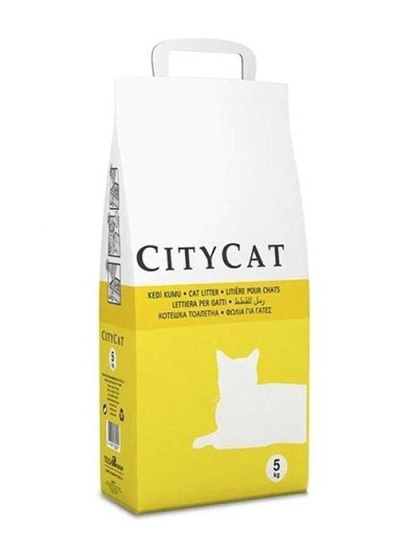 

Citycat Litter Sand for Cat, 5 Kg, Multicolour