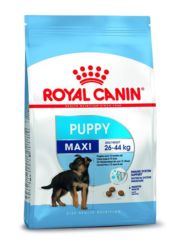 Royal Canin Maxi Puppy Dry Food for Up to 0-15 Months & 26-44kg Dogs, 4 Kg