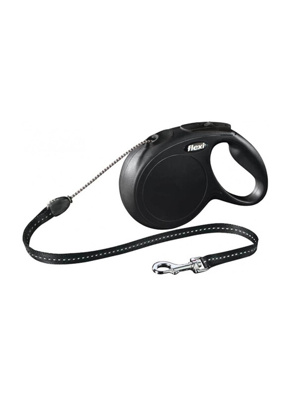 

Flexi New Classic Dog Leash, Medium, Black