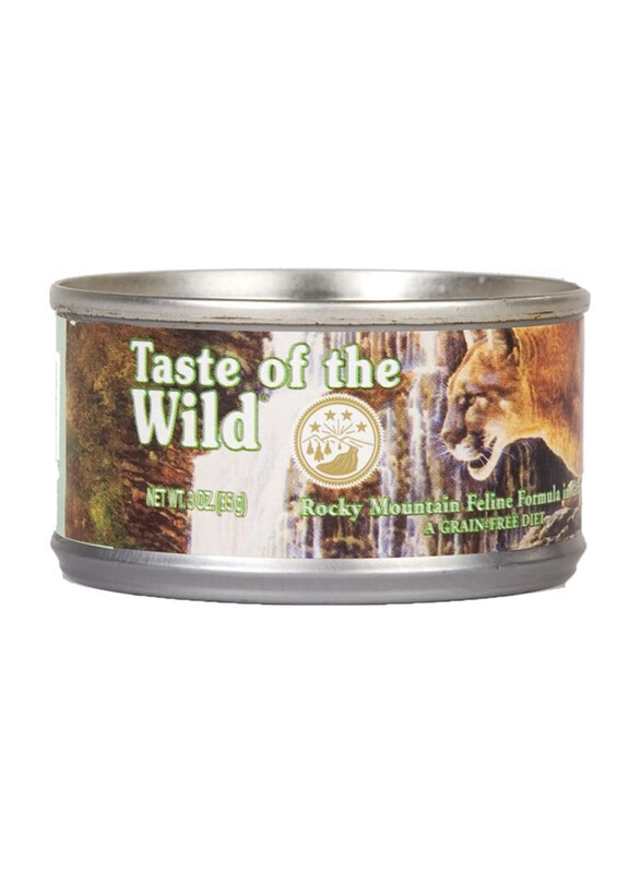 

Taste of The Wild Rocky Mountain Feline Wet Cat Food, 85g