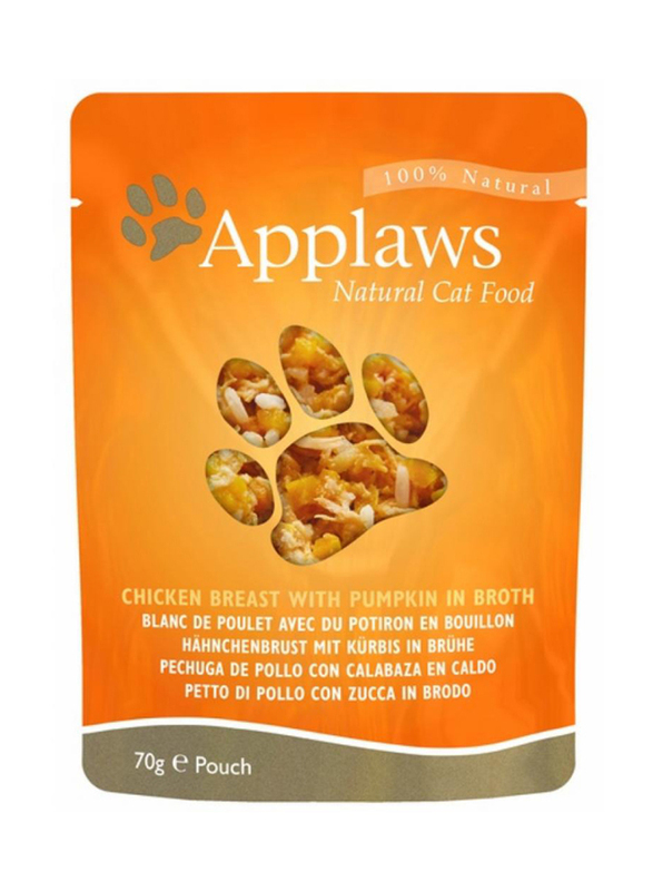 Applaws Chicken Breast & Pumpkin Cat Wet Food, 70g