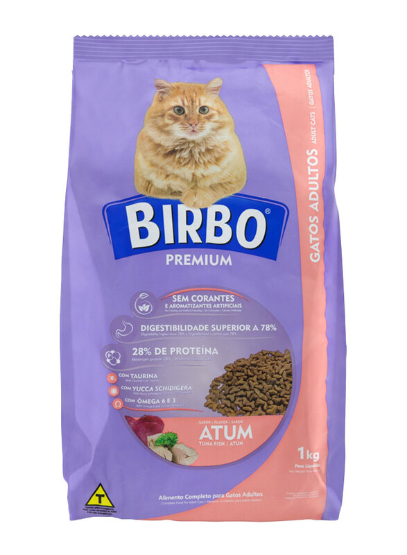 

Birbo Premium Tuna Fish Adult Cats Dry Cat Food, 1 Kg