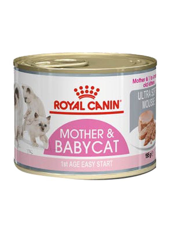 Royal Canin Feline Health Nutrition Mother & Baby Wet Cat Food, 195g