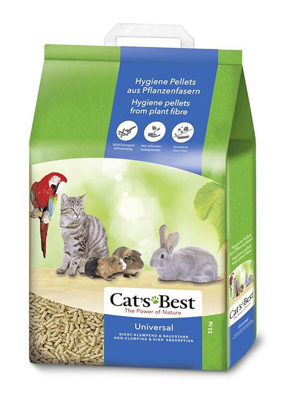 

Cat's Best 11 Kg Non Clumping Pet Softwood Litter, Multicolour