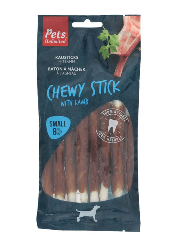 

Pets Unlimited Small Chew Sticks Lamb Treats Dry Dog Food, 8 Sticks