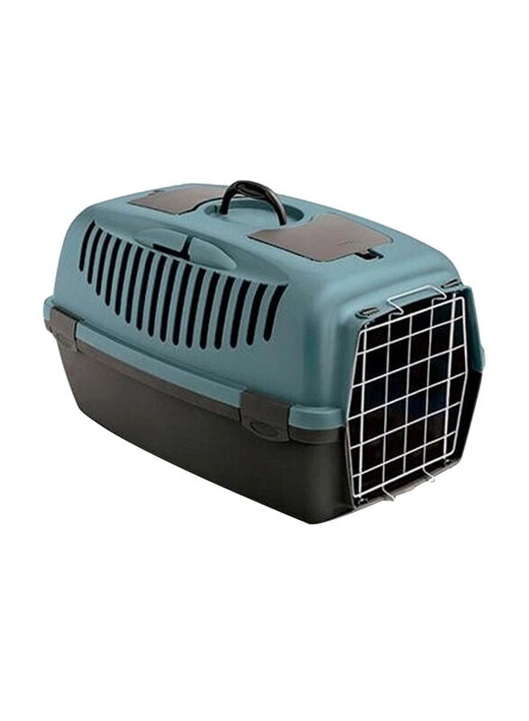 

Stefanplast Gulliver 3 Pet Carrier Crate, Blue/Brown