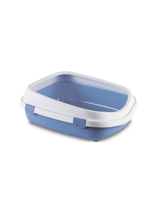 

Stefanplast Cat Litter Tray (55 x 71 x 24.5cm), Blue