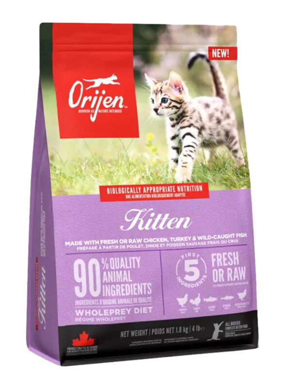 

Orijen Food With Chicken Kittens Dry Food, 1.8 Kg