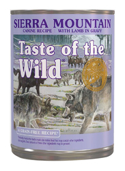 Taste Of The Wild Sierra Mountain Lamb Recipe Grain Free Canned Wet Dog Food, 374g