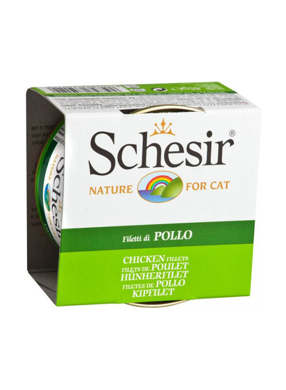 

Schesir Nature with Chicken Fillet for Adult Wet Cat Food, 85g