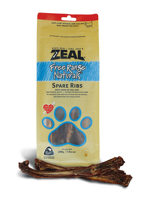 

Zeal Free Range Naturals Spare Ribs Dry Dog Food, 200g