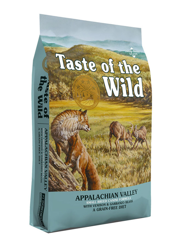 Taste of the Wild Appalachian Valley Small Breed Canine Formula with Venison & Garbanzo Beans Grain Free Dry Dog Food, 2.27 Kg