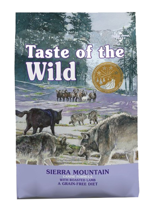 Taste of the Wild Sierra Mountain Dry Dog Food with Roasted Lamb, 2.27 Kg