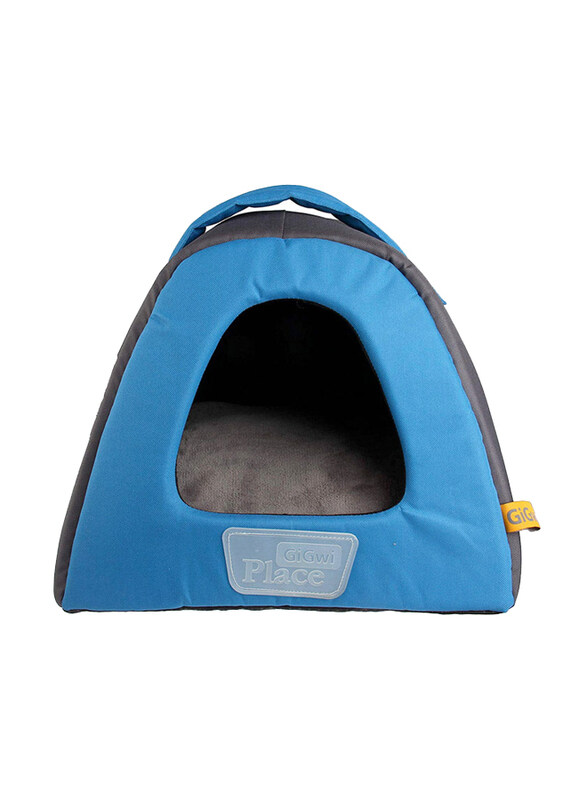 

Gigwi Place Pet Bed, 38x25x35cm, Small, Blue/Grey