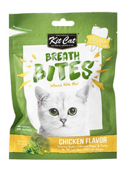 Kit Cat Breath Bites Cat Treats Chicken Flavor with Mint, 60g