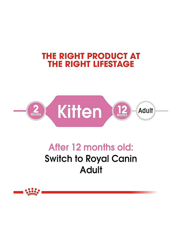 Royal Canin Feline Health Nutrition Second Age Kitten Dry Food for Up to 12 Months Kitten, 10 Kg