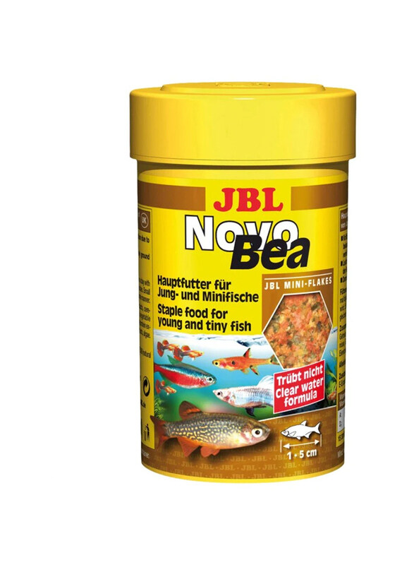 

JBL Novobea Flakes Guppies & Small Aquarium Dry Fish Food, 100ml