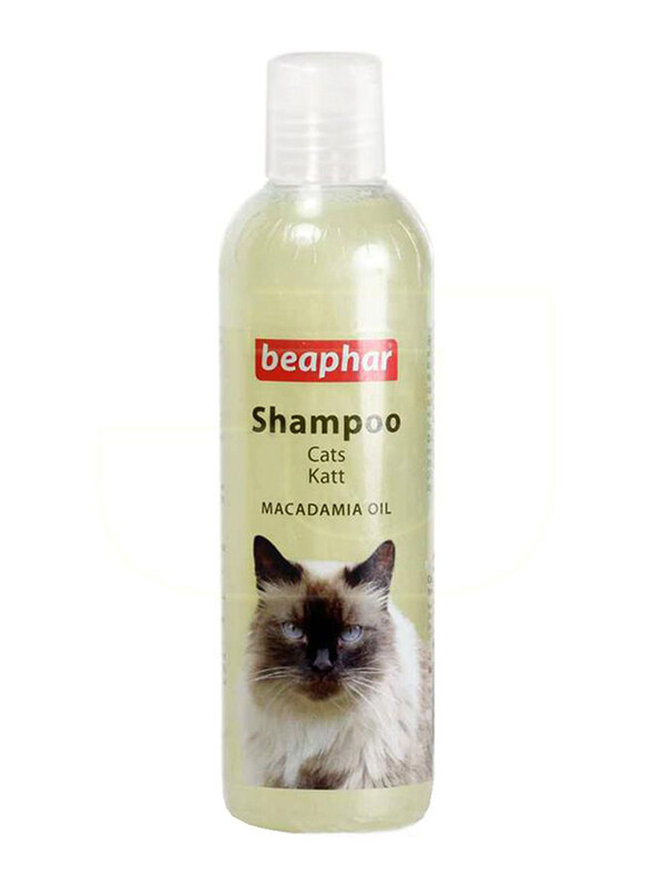 

Beaphar Cat Shampoo with Macadamia Oil, 250ml