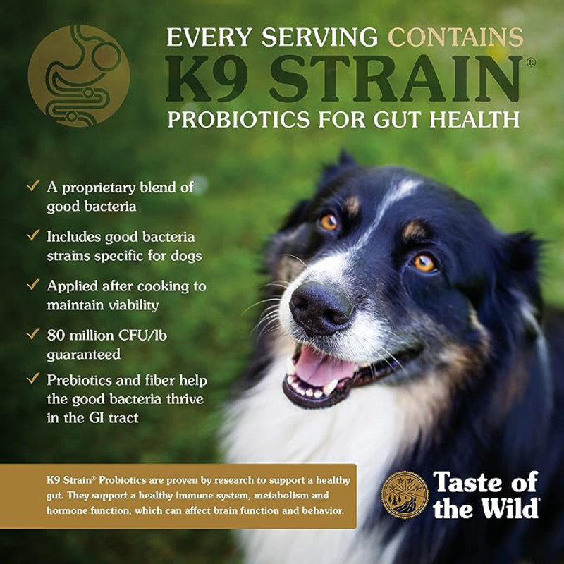 Taste of the Wild Dry Dog Food Pacific Stream Canine Formula with Smoked Salmon for All Life Stages, 2.27 Kg