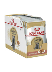 Royal Canin Feline Breed Nutrition British Short Hair Adult Wet Dog Food, 12 x 85g