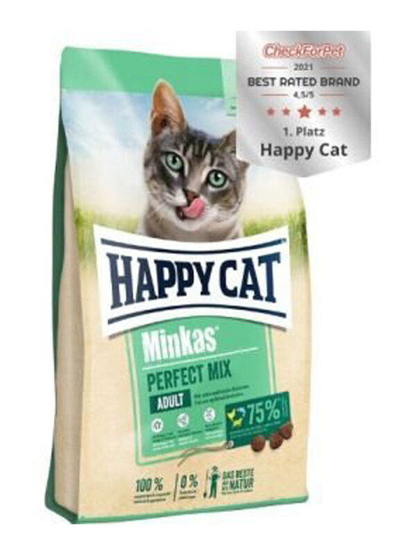 

Happy Cat Minkas Perfect Mix Dry Cats Food, 1.5 Kg