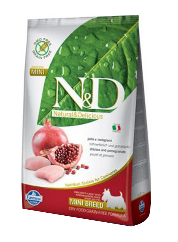 

farmina n&d prime mini adult dog chicken pomegranate 2.5kg