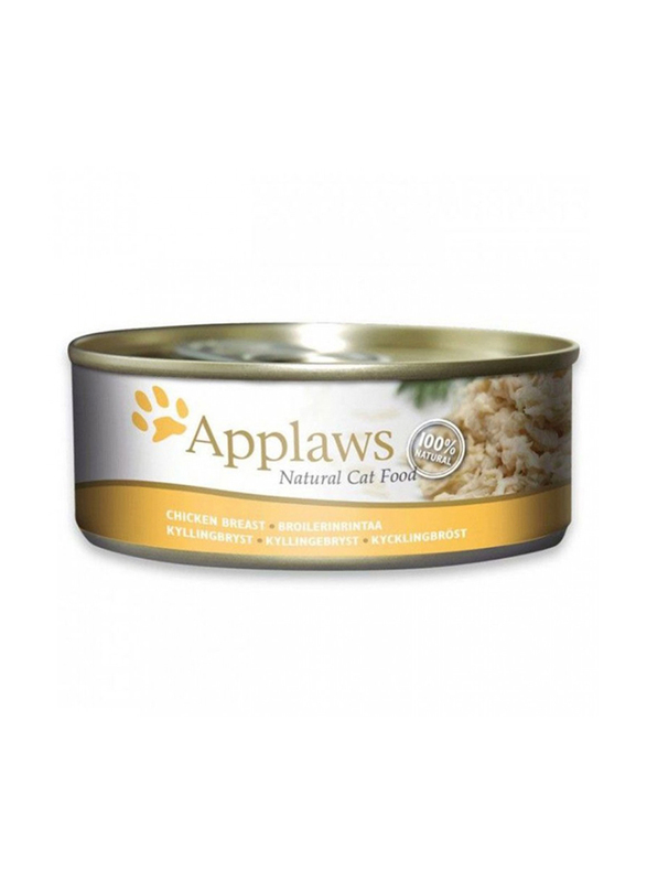 Applaws Natural Cat Food with Chicken Breast Wet Cat Food, 156g