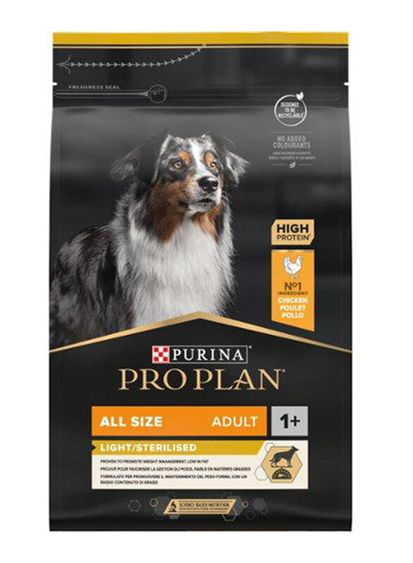 

Purina Pro Plan Opti Weight Sterilised Rich in Chicken All Size of Adult Dry Dog Food, 3 Kg