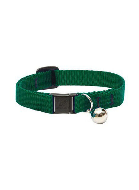 

Lupine 21 x 30cm Cat Basics Collar Safety Buckle with Bell, Green