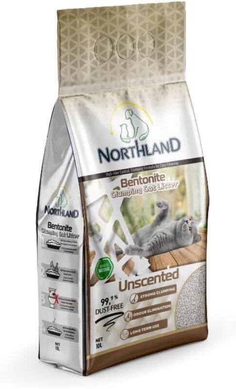 

northland Bentonite Clumping Cat Litter unscented 10L