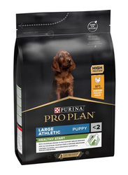 Purina Pro Plan Opti Start Rich in Chicken Large Athletic Puppy Dry Dog Food, 3 Kg