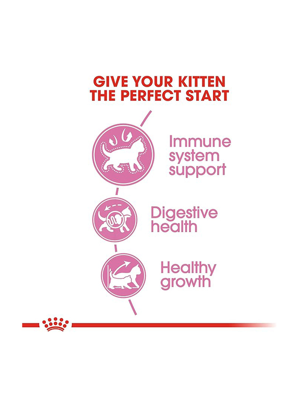 Royal Canin Feline Health Nutrition Second Age Kitten Dry Food for Up to 12 Months Kitten, 2 Kg