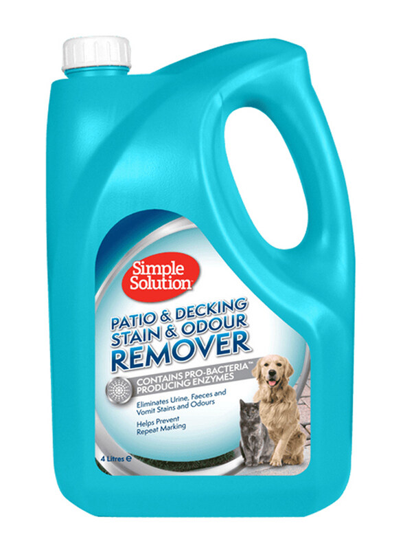 

Simple Solution Dog Stain & Odor Remover, 4 Liter, Blue