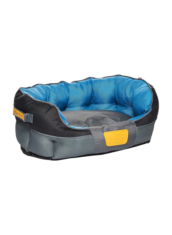 

Gigwi Place Soft Pet Bed, Medium, Multicolour