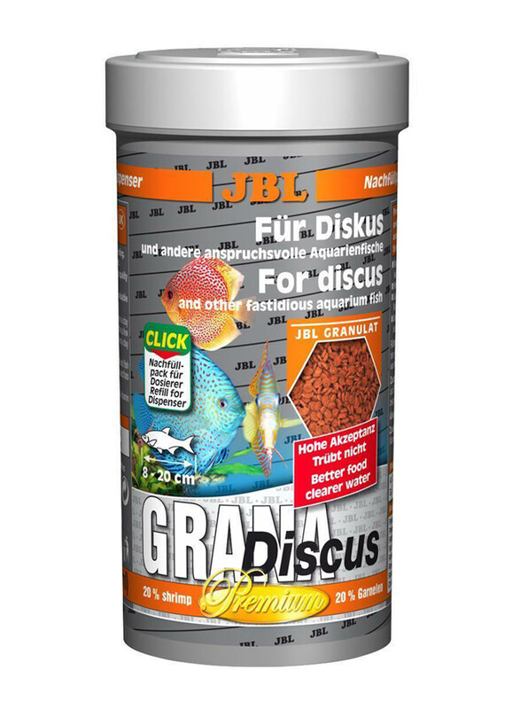 

JBL Grana Granules Discus & Fastidious Aquarium Dry Fish Food, 110g