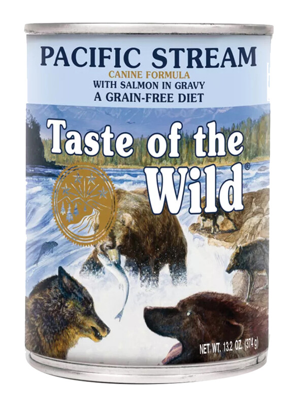 

Taste of the Wild Pacific Stream With Salmon In Gravy Wet Dog Food, 390g