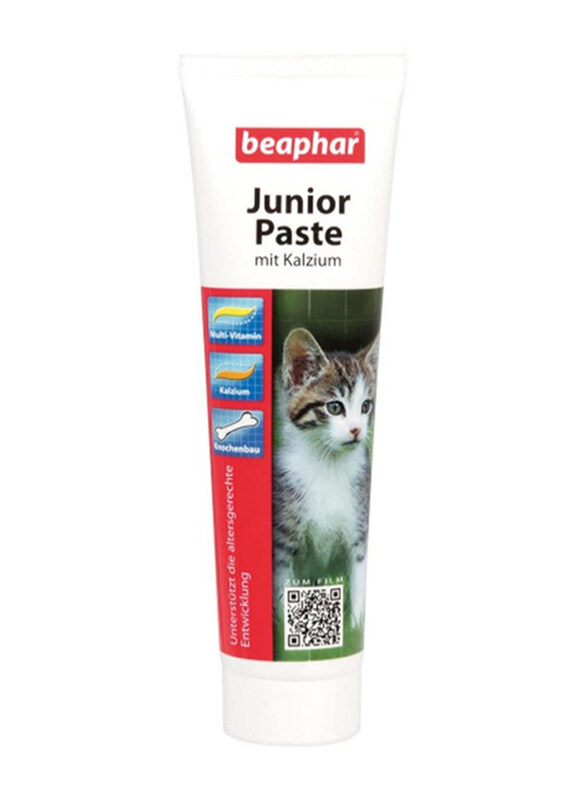 

Beaphar Multi-Vitamin Paste for Junior Cats, 100g, Multicolour