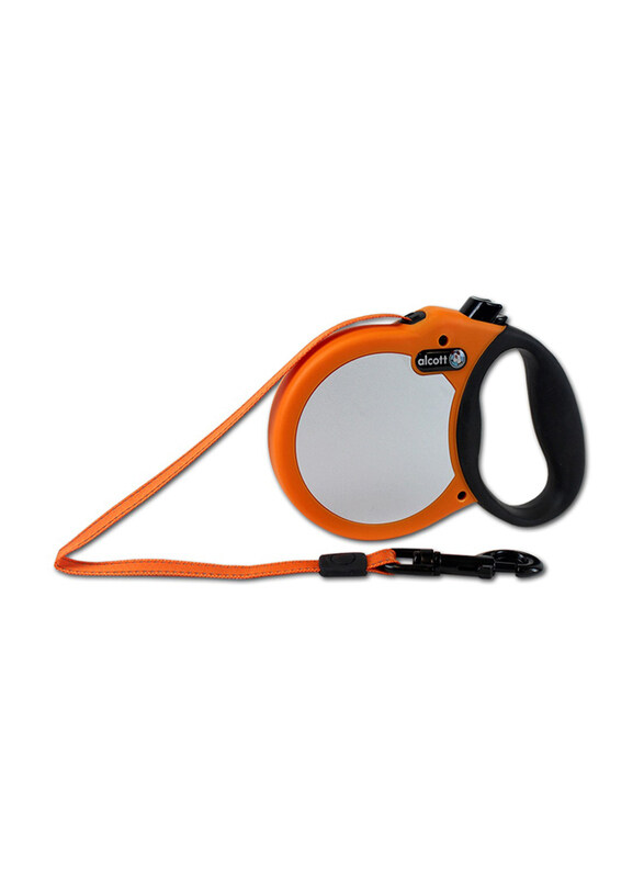 

Alcott Retractable Neon Dog Leash, Large, Orange