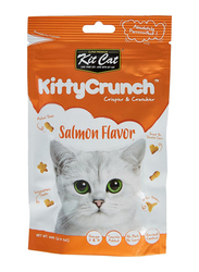 Kit Cat Kitty Crunch Hairball Control Salmon Treats Dry Cat Food, 60g