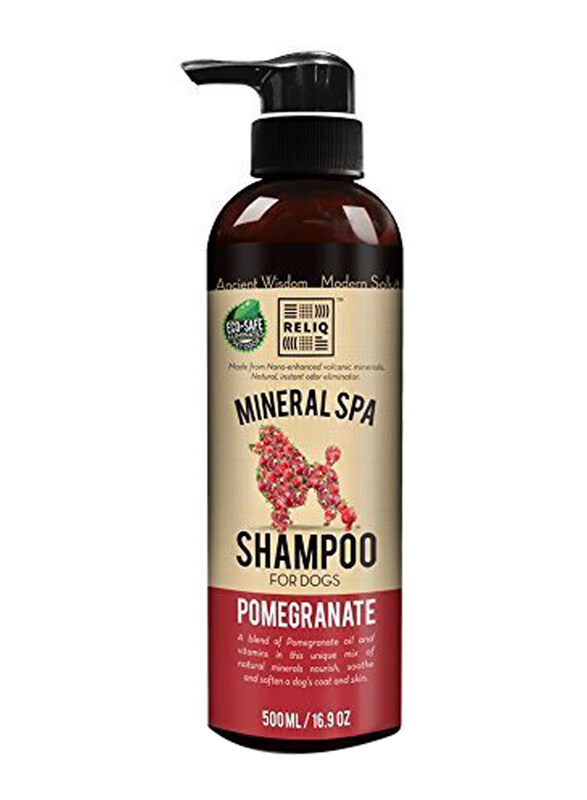 

Reliq Mineral Spa Pomegranate Shampoo for Dogs, 500ml