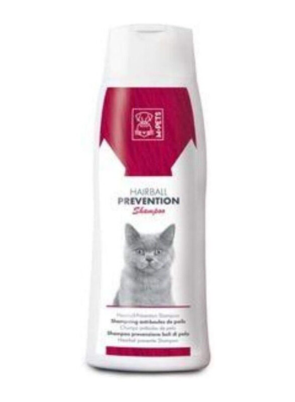 

M-Pets 250ml Hairball Prevention Cat Shampoo, White