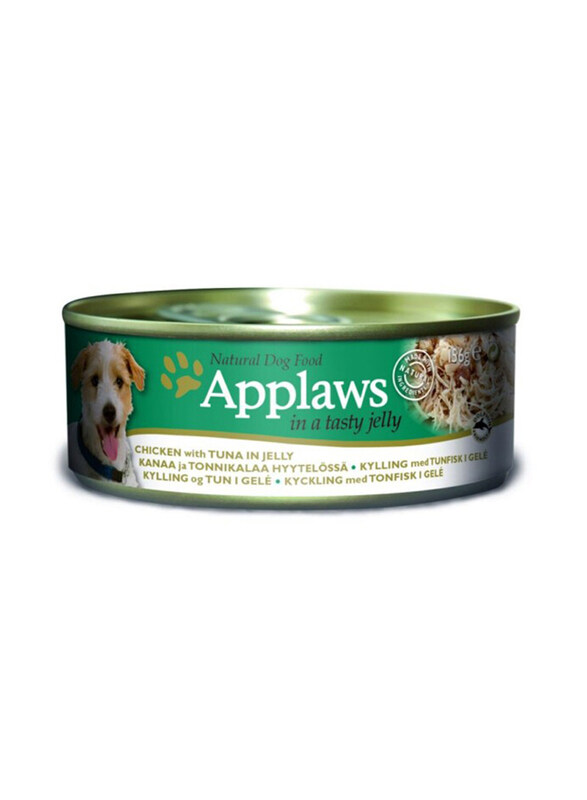 

Applaws Natural Chicken & Tuna in Jelly Wet Dog Food, 156g