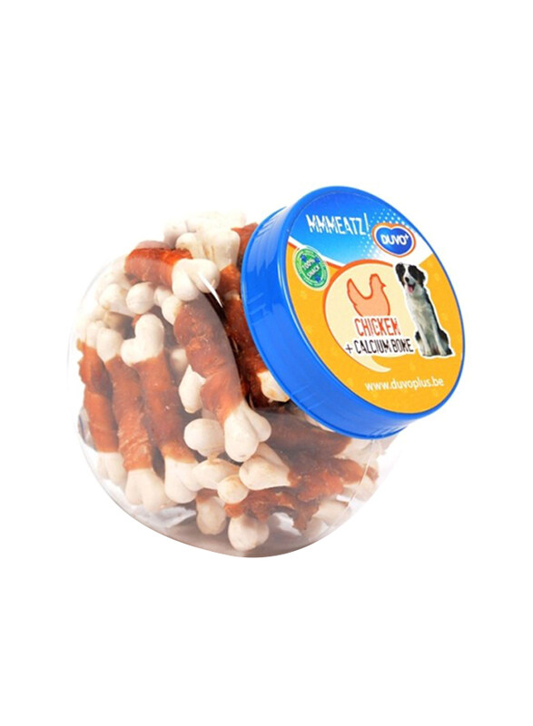 

Duvo+ Mmmeats Twisted Chicken Calcium Bone Dry Dog Food, 500g