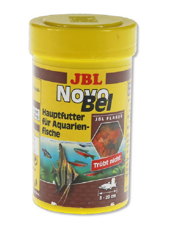 

JBL Novobel Flakes Tropical Aquarium Dry Fish Food, 190g