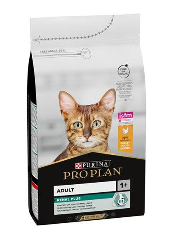 

Purina Pro Plan Opti Renal Original Rich in Chicken Adult Dry Cat Food, 1.5 Kg