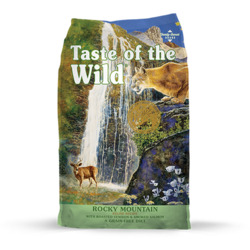 Taste of the Wild Rocky Mountain Roasted Venison & Smoked Salmon Dry Cat Food, 6.35 Kg