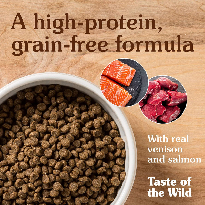 Taste of the Wild Rocky Mountain Feline Formula Roasted Venison & Smoked Salmon Dry Cat Food, 2 Kg