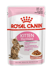 Royal Canin Sterilised Kitten Gravy Wet Cat Food, 85g